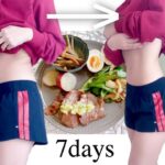 【ダイエットルーティン】痩せる７日間🔥筋トレ・食事・愛用痩せアイテム │ お知らせあります✌🏾💋