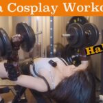【日本語字幕】Tifaコスプレ筋トレ【Cosplay Workout】COS健身 Tifa Lockhart 蒂法·洛克哈特